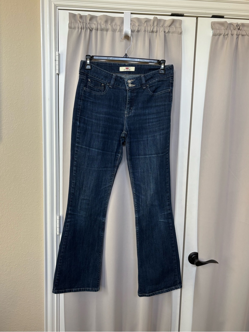 Levi's Women’s 526 Slender Boot Dark Indigo Flare Jeans